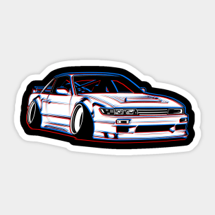 street drift warrior Sticker